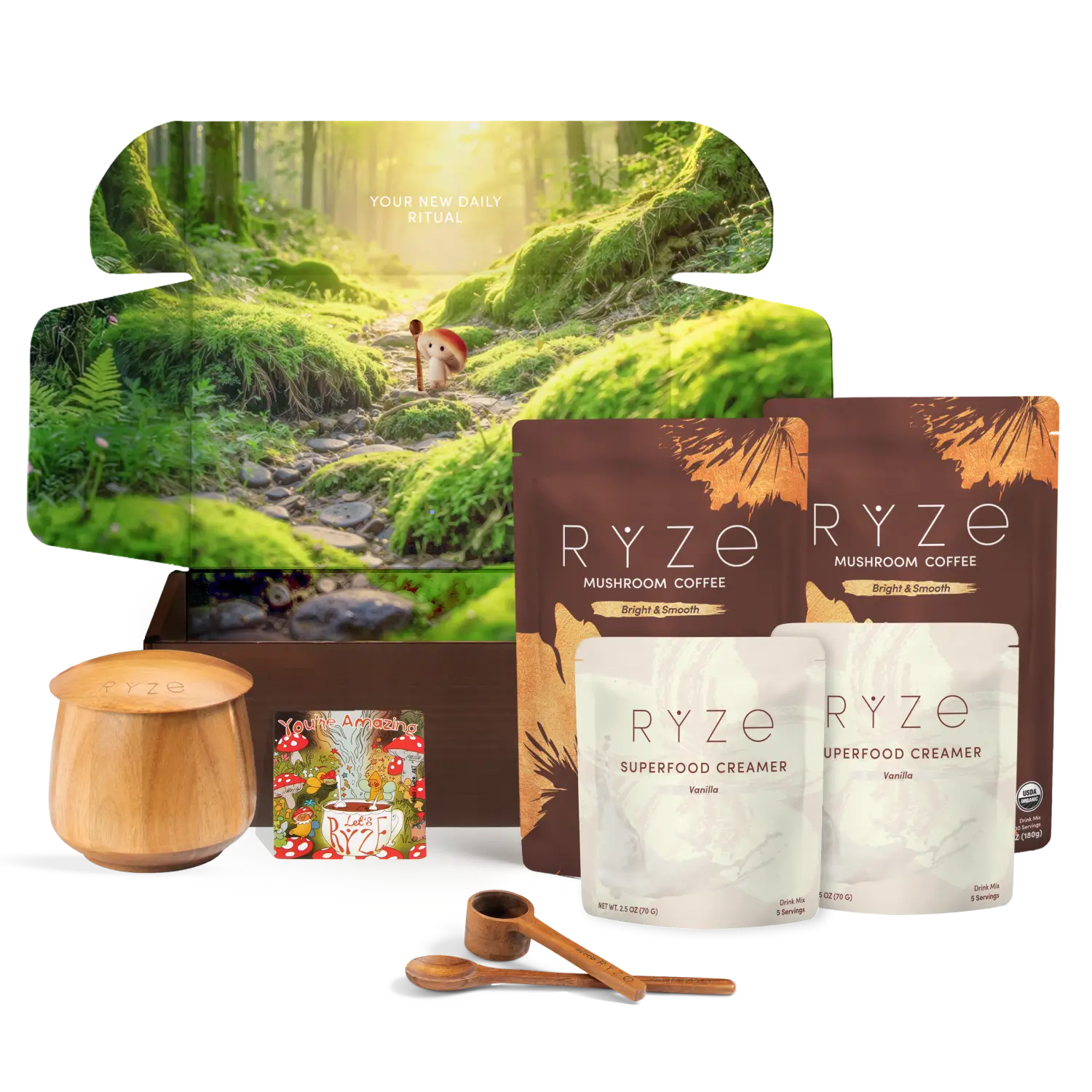 Mushroom Coffee Ritual Set (3 Month Plan)